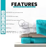 GC Gavetto Cavailia Fade Resistant Bath Towel 700 GSM 100% Cotton 2 Pack view 3