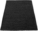 Prime Plus Extra Thick 5cm Pile Shaggy Rug Black 60 x 110cm view 5