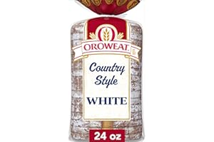 Oroweat Country White Bread, Country Bread Free From Artificial Colors, Flavors and Preservatives, 24 Oz Loaf