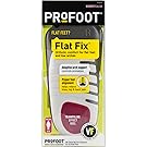 PROFOOT, Flat Fix Orthotic, Women's 6-10, 1 Pair, Orthotic Insoles for Flat Feet and Low Arches, Inserts Help Support Arch Heel, Lightweight, Absorbs Shock to Help Reduce Foot, Leg, Hip, Back Pain