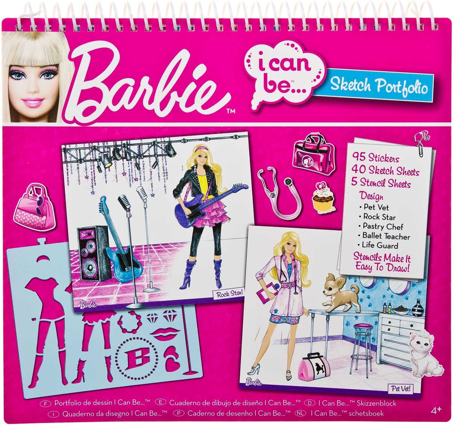 Barbie "I can be" Sketch Portfolio
