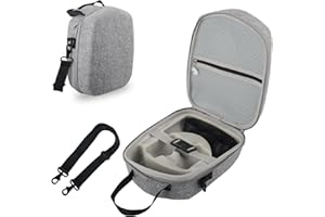 kingsea Carrying Case Compatible with Quest 2 VR Headsets,Game Headset and Touch Controller Accessory Carrying Case, with Shoulder Strap for Travel and Home Storage