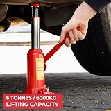 GADLANE 6 Tonne Hydraulic Bottle Jack - Heavy Duty Alloy Steel Car Van Motorhome view 3