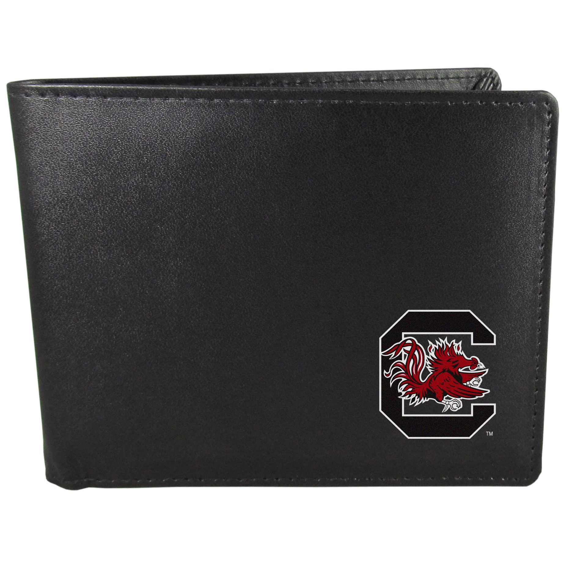 Siskiyou Sports NCAA Mens South Carolina Fighting Gamecocks Bi-fold Wallet One Size Black