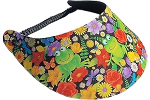 The Incredible Sunvisor Available in Beautiful Designs Perfect for Summer! Made in The USA!