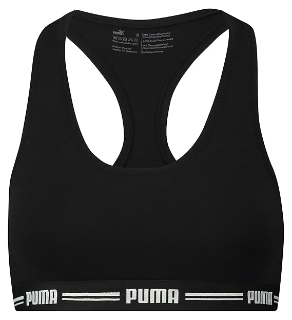 Puma Damen Iconic Racer Back Bra 1p Unterwäsche