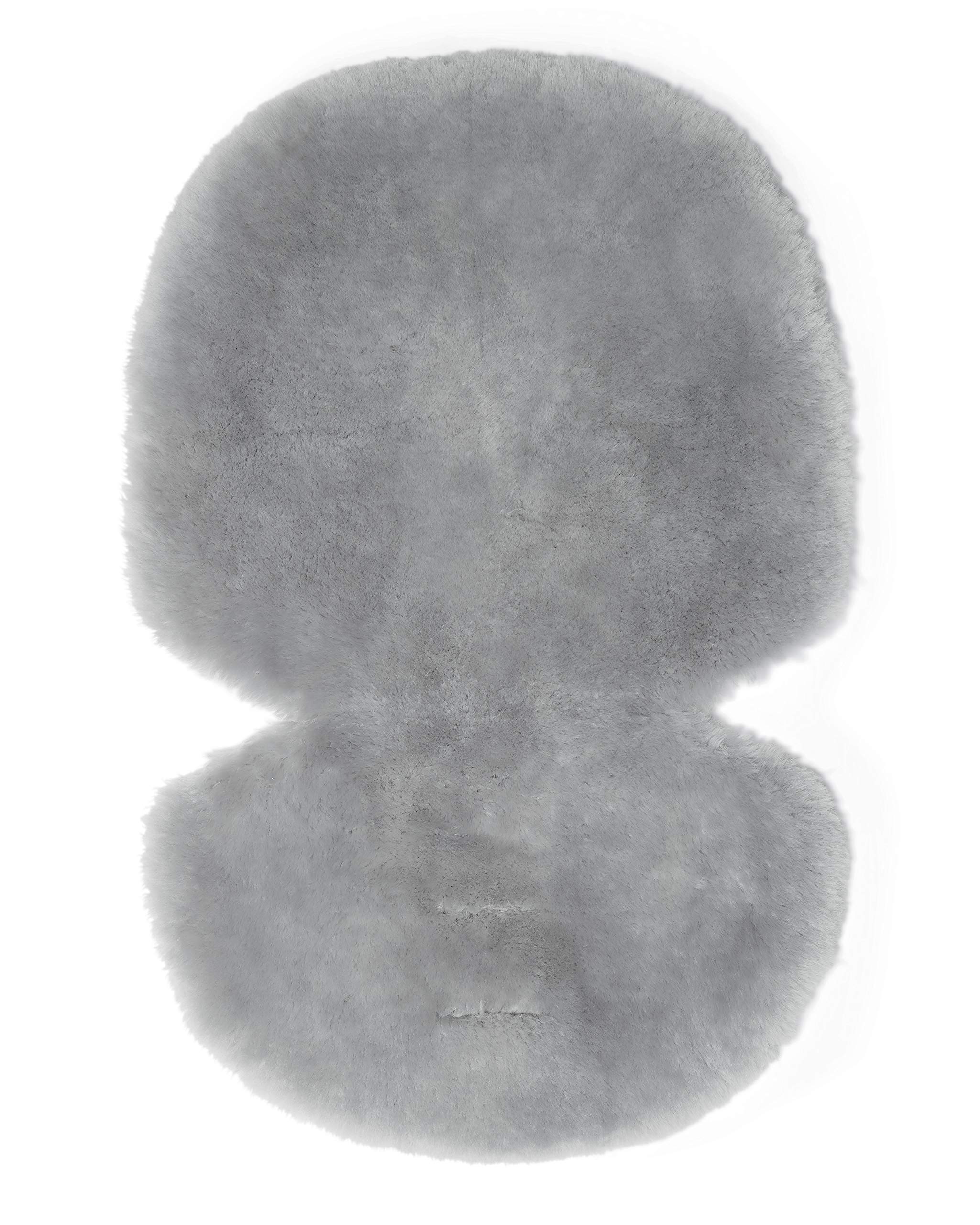 Mamas & Papas Baby Luxury Sheepskin Liner for Pram, Pushchair, Buggy, Stroller – Grey — image 1
