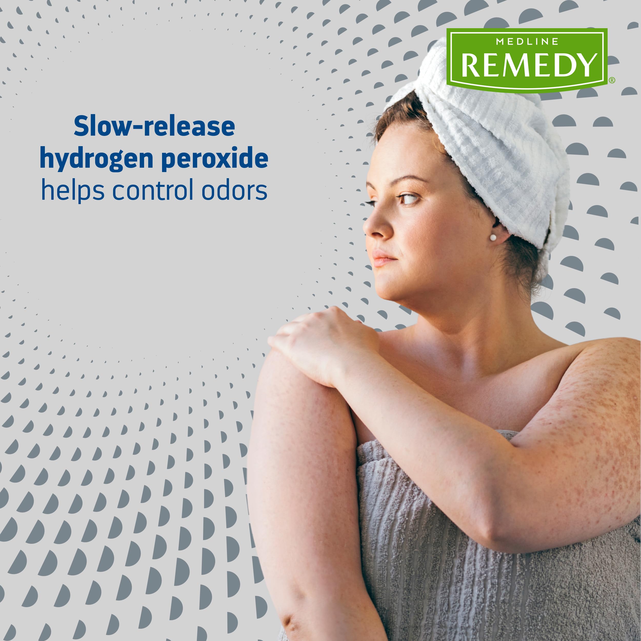 Medline Remedy Specialized DriGo-HP Antibacterial Wicking Sheet, 10