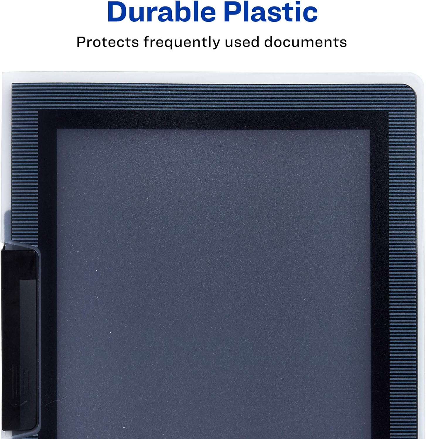 Avery Flexi-View Report Cover with Swing Clip, Non-Lift Print, Assorted, Color Will Vary, 1 Cover (47856) : Business Report Covers : Office Products