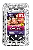 Aluminum Pans Full Size, Large Disposable Roasting