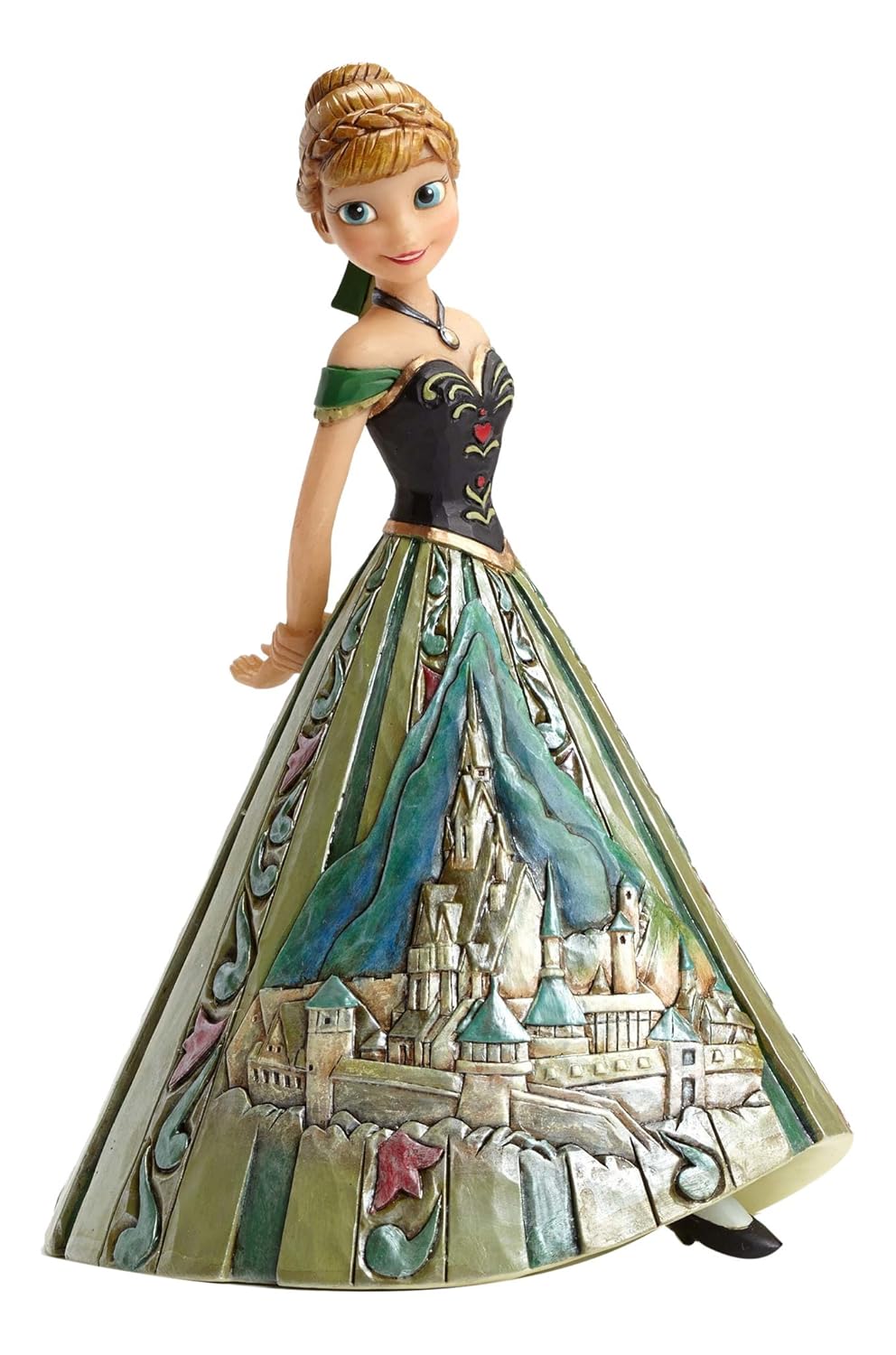 Enesco キャッスルドレスシリーズ ディズニー アナと雪の女王 アナ トラディション Dtr B01g3gncx6 置物オブジェ 好評