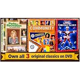 Parks &amp; Recreation: The Complete Series DVD &amp; Community: The Complete Series + Christmas Vacation-Chevy Chase DVD Bundle