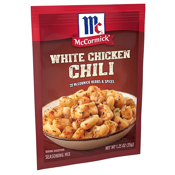 MCCORMICK WHITE CHICKEN CHILI SEASONING MIX, 1.25 OZ