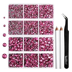 6736pcs Hotfix Rhinestones Flatback,Rose
