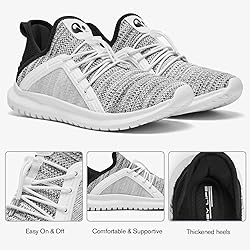ALEADER Womens Slip On Tennis Shoes for Gym