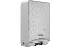 Kimberly-Clark Professional™ ICON™ Automatic Soap and Hand Sanitizer Dispenser (53694), with Silver Mosaic Design Faceplate, 11.5" x 7.5" x 3.98" (Qty 1)