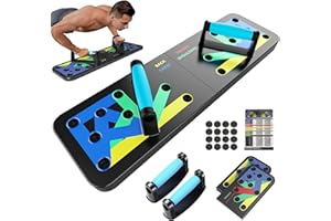 Berleng Push Up Board. 28 in 1 Pushups Fitness Stands Push Up Handles for Floor Portable Strength Training Home Gym at Home Workout Equipment for Man and Women