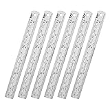 ZZTX Ruler Metal Straight Edge Ruler Stainless
