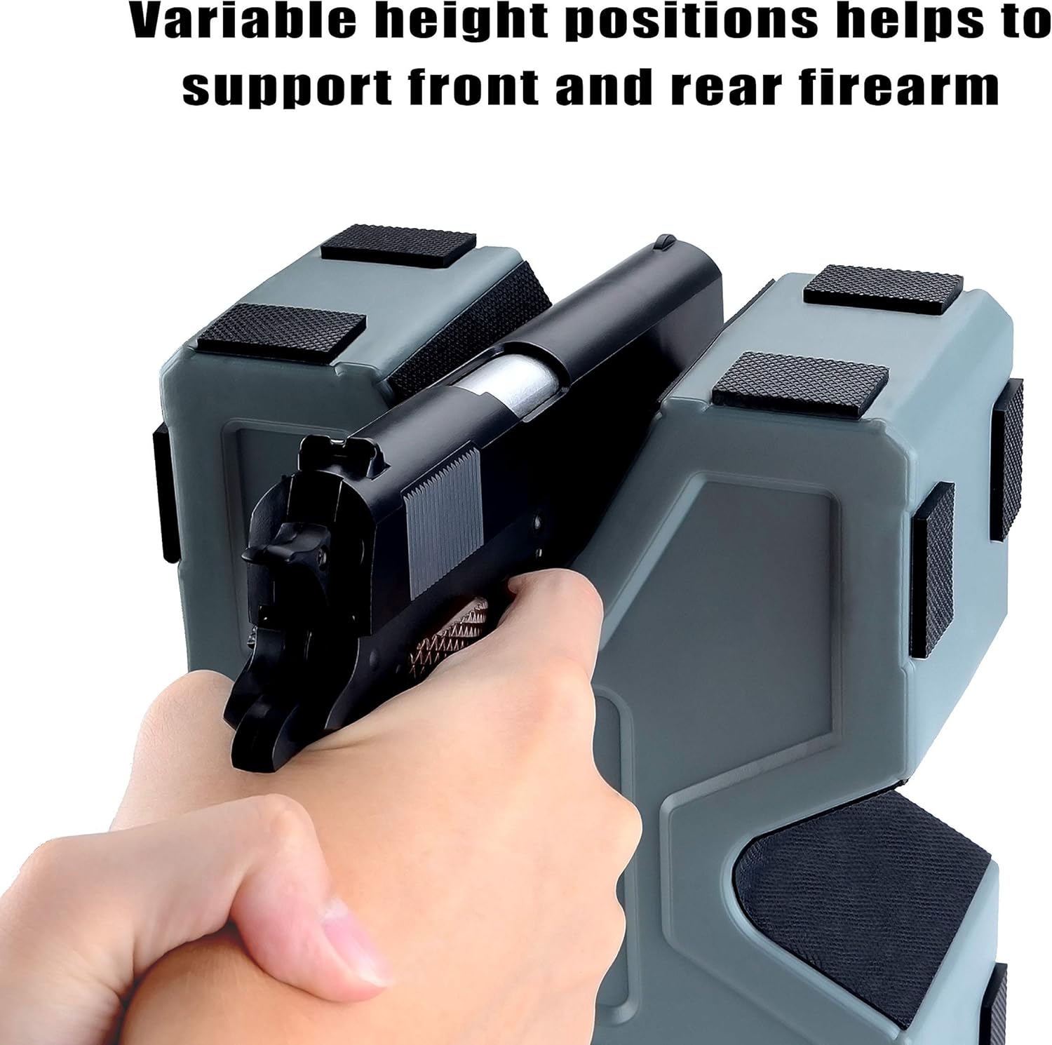 Pridefend Shooting Rest Non-Slip Block Bench Rest for Rifle and Pistol : Sports & Outdoors