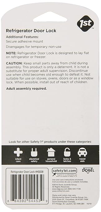 safety first fridge lock