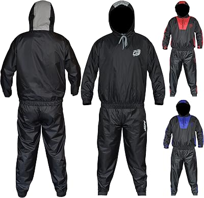 AQF Heavy Duty Sauna Sweat Track Suit Size Medium Men Women