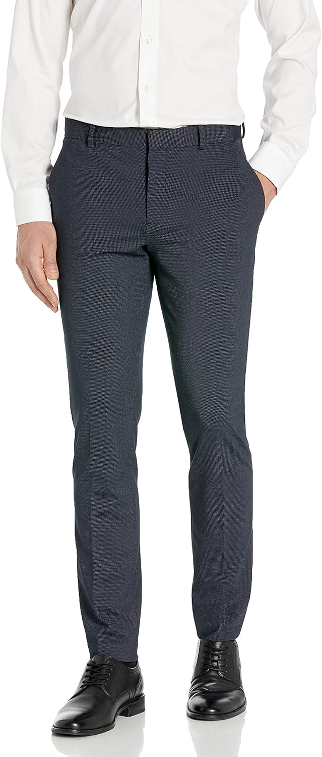 mens slim stretch dress pants