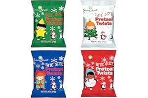 Fun Express Pretzel Twists - Share Joyful Pretzel Variety Pack of 48 Pieces with Everyone - Bite-Sized Bliss in Every Nutrient-Rich Pretzels Individual Bags - Healthy Snacking, Happy Celebrations