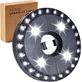 OYOCO Patio Umbrella Light 3 Brightness Modes Cordless,with 24+4 Cool White LEDs-4 * AA Battery Operated Umbrella Lights,Fits