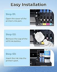 502 Ink T502 for Epson 502 Ink Refill Bottles for