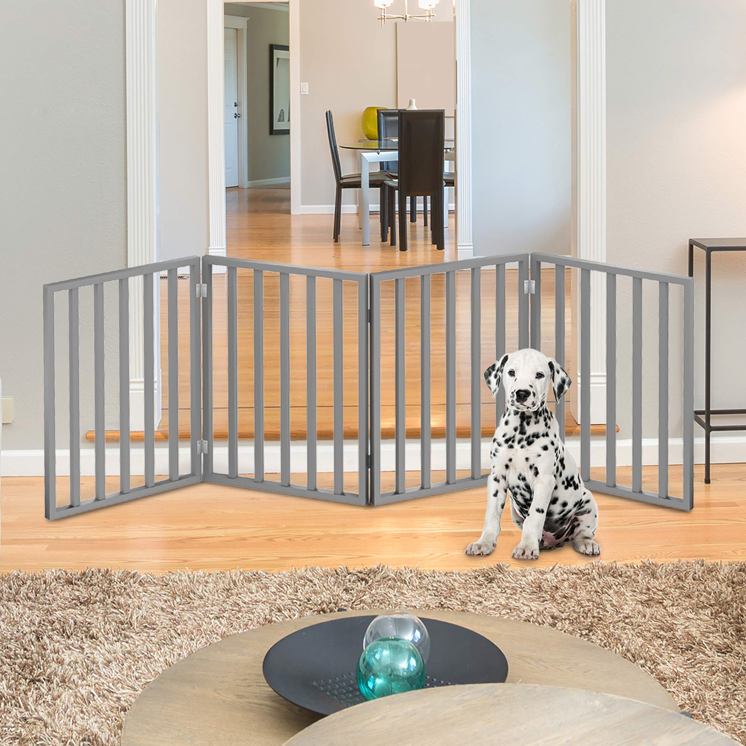 PETMAKER Pet Gate Dog Gate for Doorways, Stairs or House