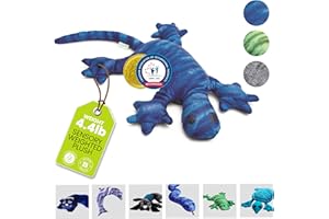 manimo Weighted Stuffed Animal for Kids - Lap Pad Sensory Tool - Perfect for Home, Schools, Kindergartens, Daycares (Lizard 4.4 lb)