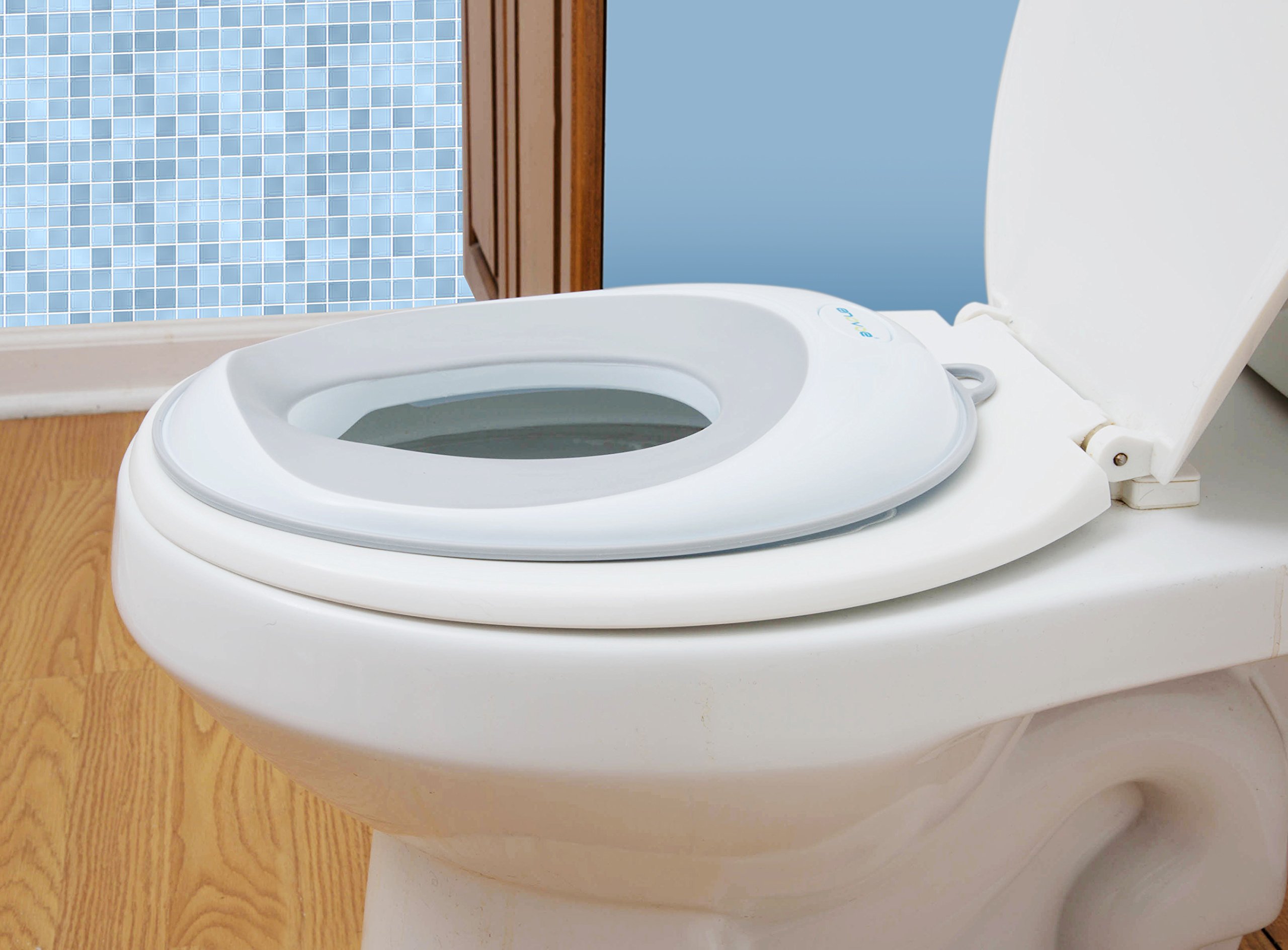 Potty Training Seat for Toddler with Bonus Command Hook Toilet Seat