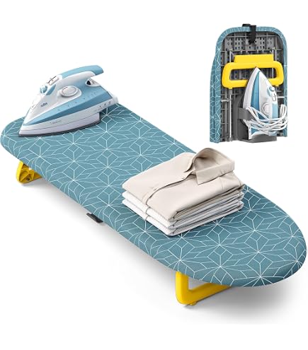 Amazon.com: APEXCHASER mini Table top Ironing Board, Foldable