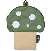 JanSport Mushroom Pouch – Stylish Design with Zippered Opening & Attachment Loop