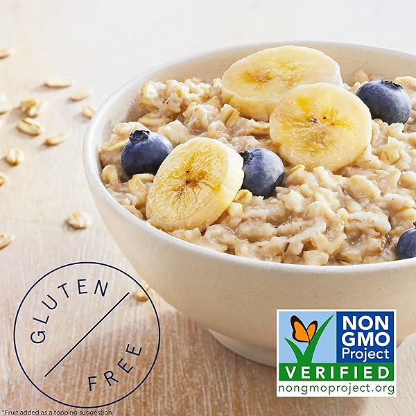 QUAKER INSTANT OATMEAL, GLUTEN FREE ORIGINAL, BREAKFAST CEREAL, 10 PACKETS