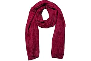 Aonal Women And Mens Winter Thick Cable Knit Wrap Chunky Long Warm Scarf