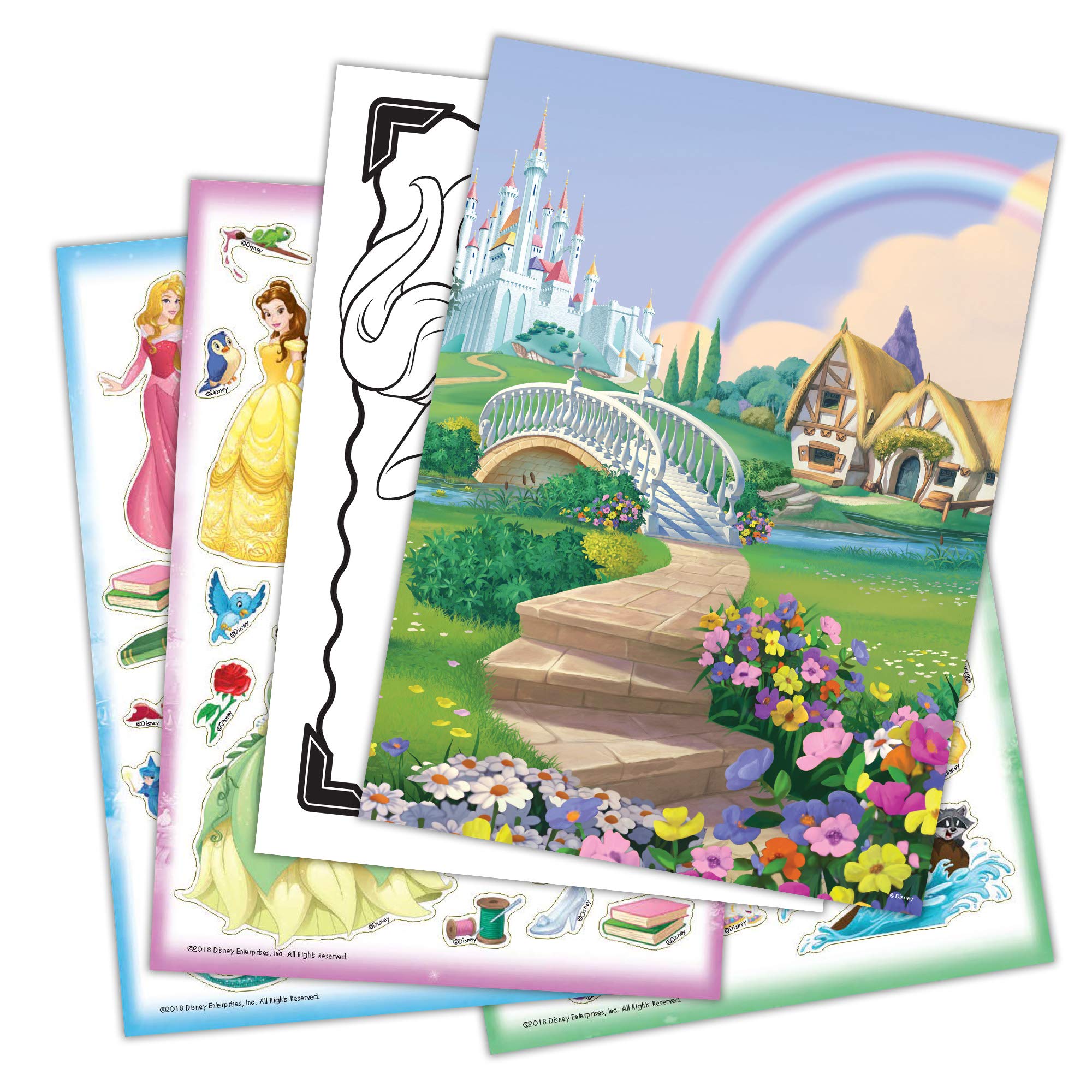 Mua Disney Princess Create-A-Scene Sticker Activity Pad and Sticker ...