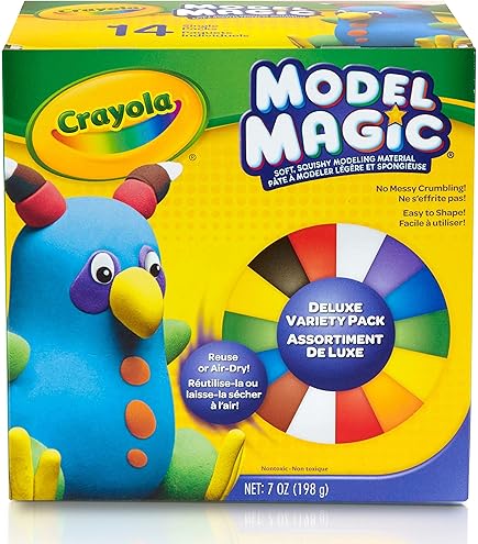 Crayola Modeling Clay,4 Classic Colors (16 oz), Art and