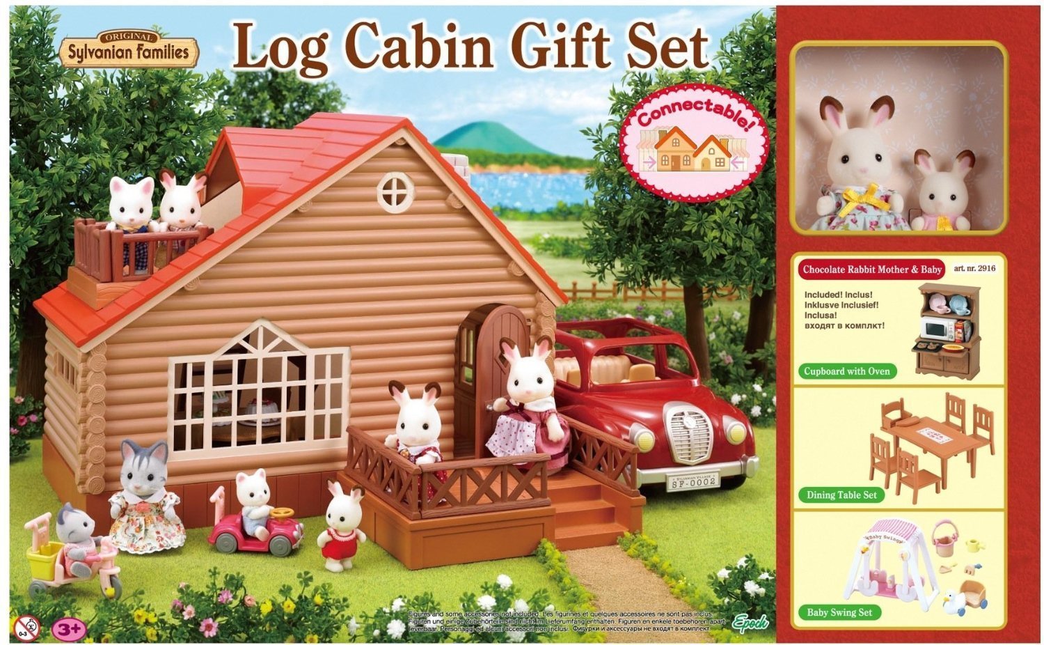 Amazon.es: Sylvanian Families A1 Exclusive Log Cabin Gift Set With ...