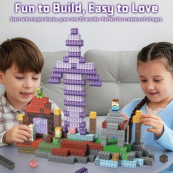 JIMI BUILDING BLOCKS SET, PREMIUM INTERLOCKING BLOCKS WITH CHARACTERS & VIVID SCENES – CREATIVE CONSTRUCTION TOY FOR KIDS 6+ & BUILDERS, STEM LEARNING TOY
