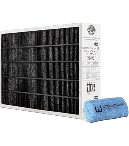 Healthy Climate Lennox X6675 20x25x5 Air Filter, Lennox Healthy