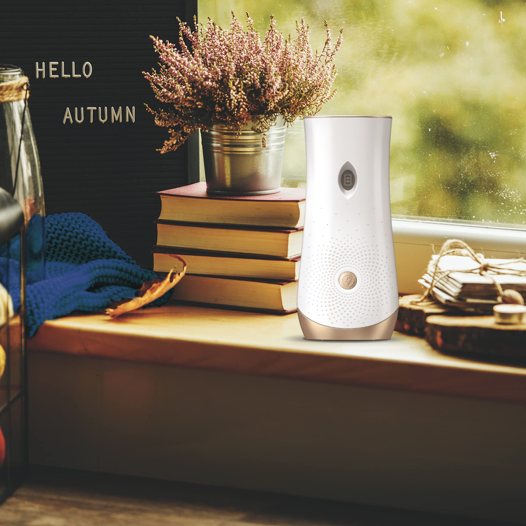 Glade Automatic Spray Refill, Air Freshener for Home and Bathroom, Fall Night Long, 6.2 Oz, 3 Count