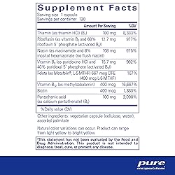 Pure Encapsulations B-Complex Plus - B Vitamins
