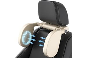 Oasser Car Seat Headrest Pillow Detachable Headrest for Travel Adjustable 360 Degree Car Seat Head Support for Kids Adults (B