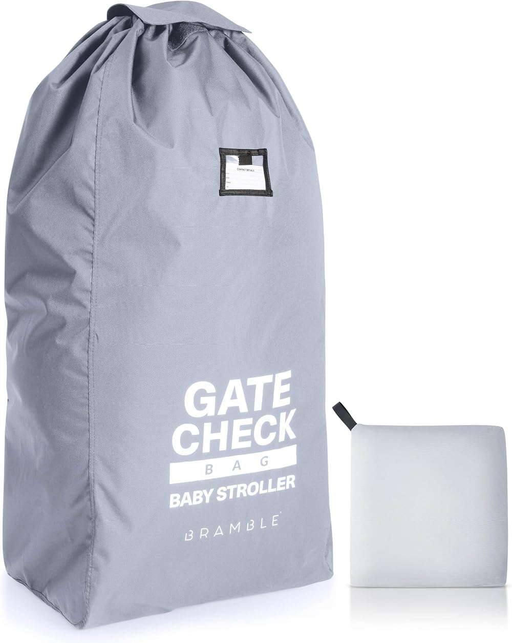 Bramble Large Stroller Bag Cover for Airplane Grey 116x53x34cm