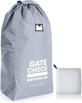 Bramble Large Stroller Bag Cover for Airplane Grey 116x53x34cm