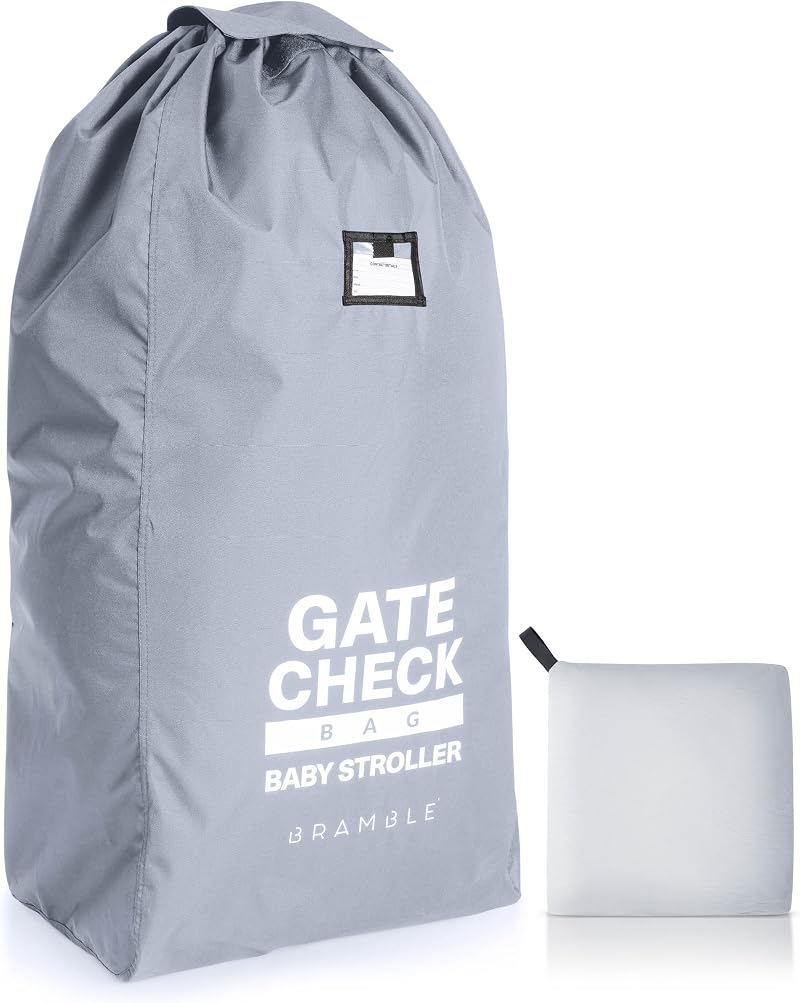 Bramble Large Stroller Bag Cover for Airplane Grey 116x53x34cm