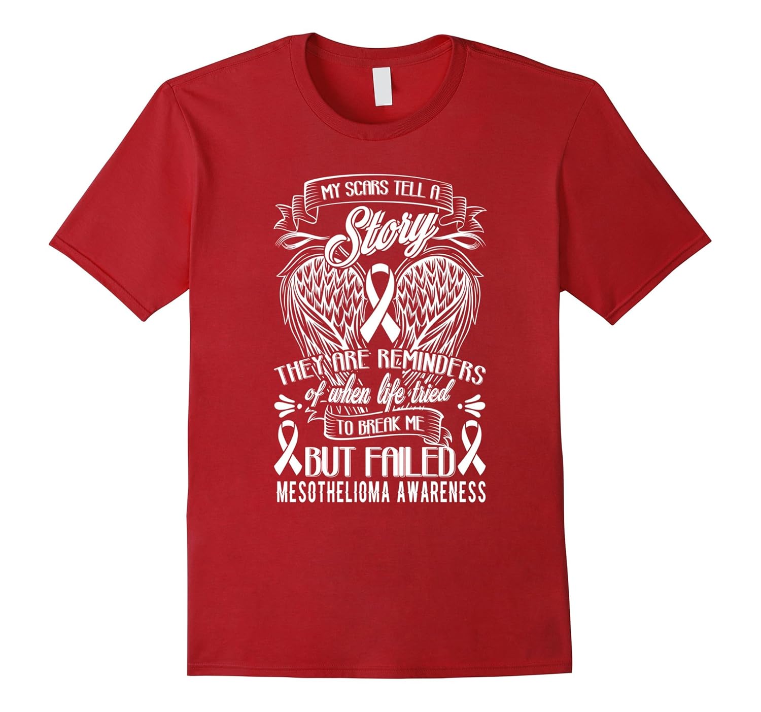 Mesothelioma Awareness T shirt-CL – Colamaga, image size:1500x1403