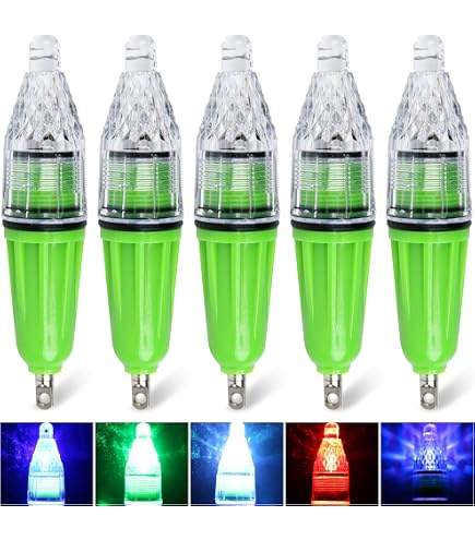 Amazon.com: Bulbright LED 4PACK Deep Drop Underwater Fishing Flashing Light Bait  Lure Squid, AA Battery Activated(Not Included), 800M Deep (Pack of 4, Red)  : Sports & Outdoors