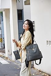 Makes Backpack Purse for Women PU Leather backpack